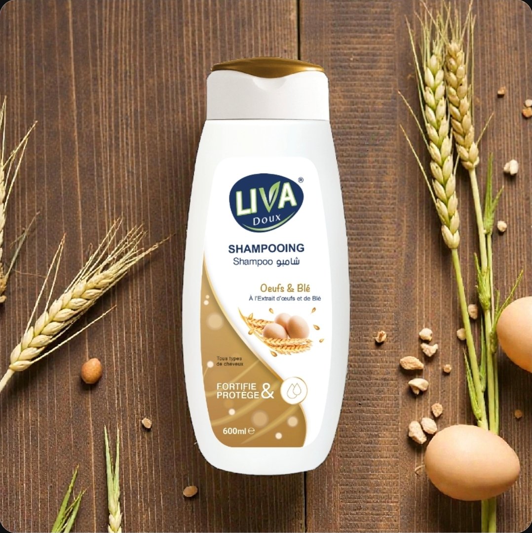 Liva Doux Shampooing - Œuf & Blé